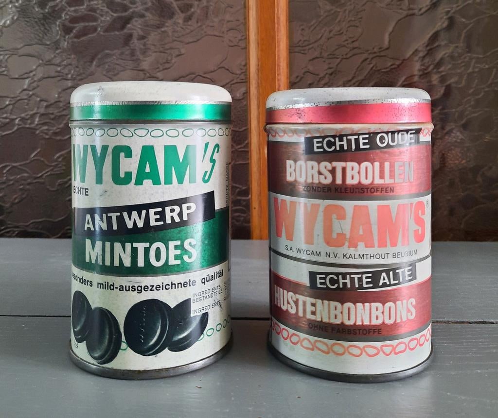 2 Blikken van Wycam's, Verzamelen, Blikken, Ophalen of Verzenden