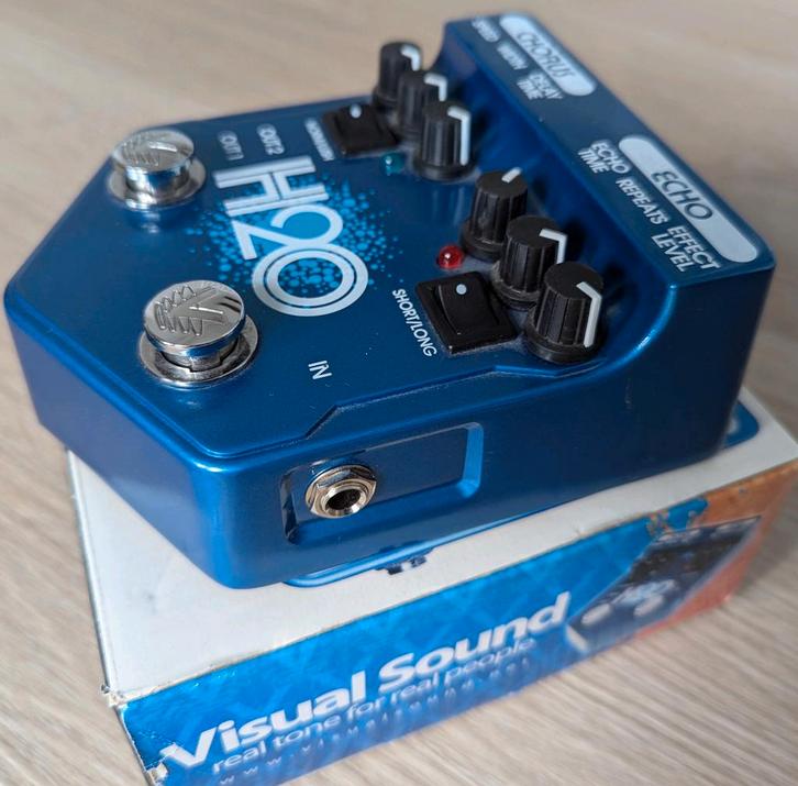 Visual Sound (TrueTone) H2O Chorus Delay gitaarpedaal, Muziek en Instrumenten, Effecten, Zo goed als nieuw, Chorus, Delay of Echo