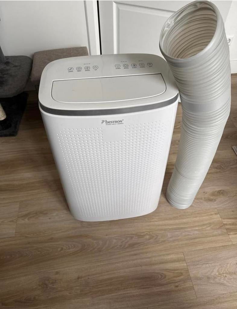 Bestron Mobiele Airco met Afstandsbediening en Timer, Witgoed en Apparatuur, Minder dan 60 m³, 3 snelheden of meer, Ophalen of Verzenden