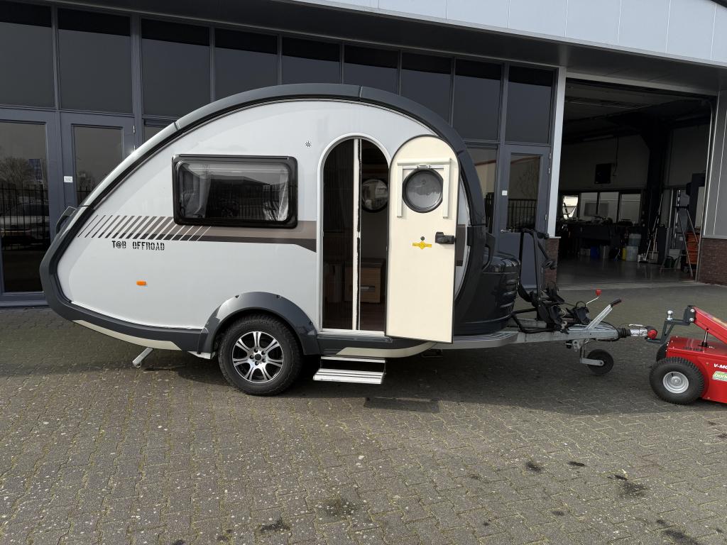 T@B Off Road 320 RS + Mover + Luifel + Fietsdrager BJ 2020, Tot en met 2, Bedrijf, Treinzit, Schokbreker