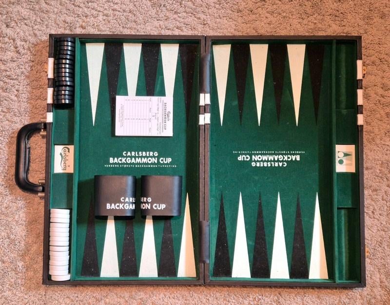 Carlsberg cup 1999 Backgammon, Ophalen of Verzenden