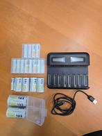 EBL NIMH Universele Batterij Oplader met batterijen, Ophalen of Verzenden