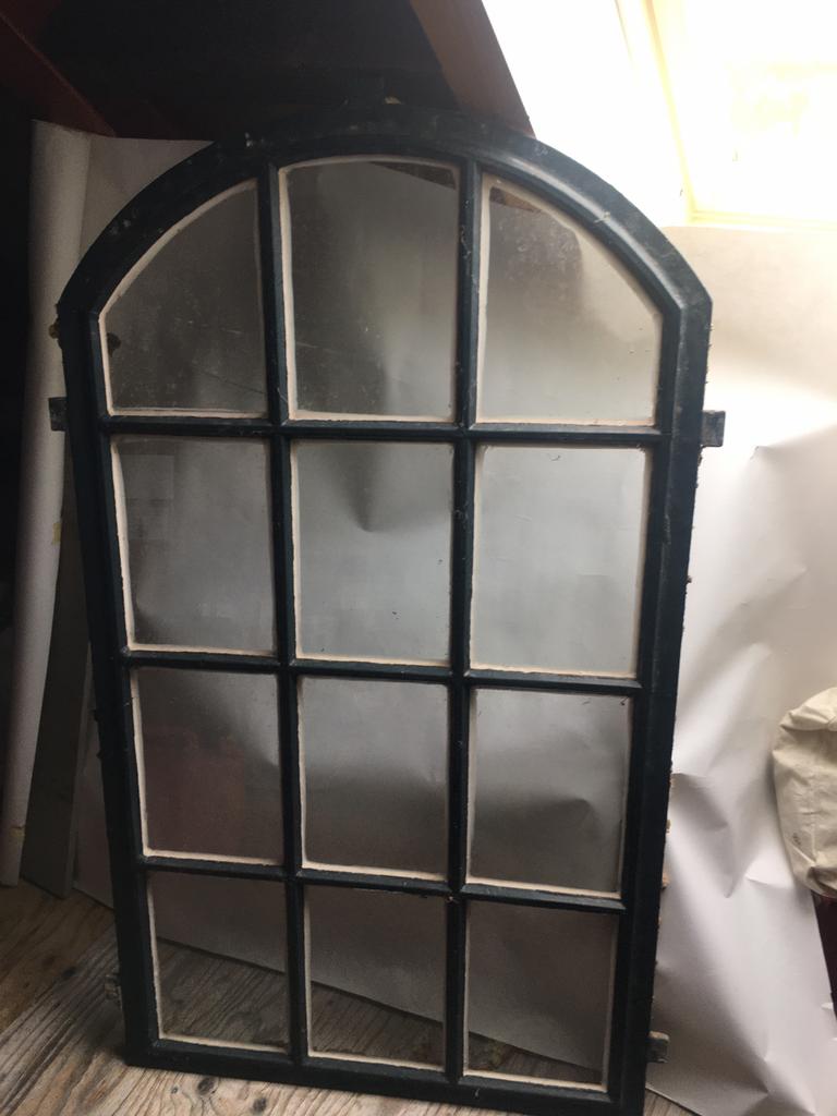 Raam gietijzeren raam stalraam, Ophalen of Verzenden, Zo goed als nieuw, Overige typen, Minder dan 80 cm