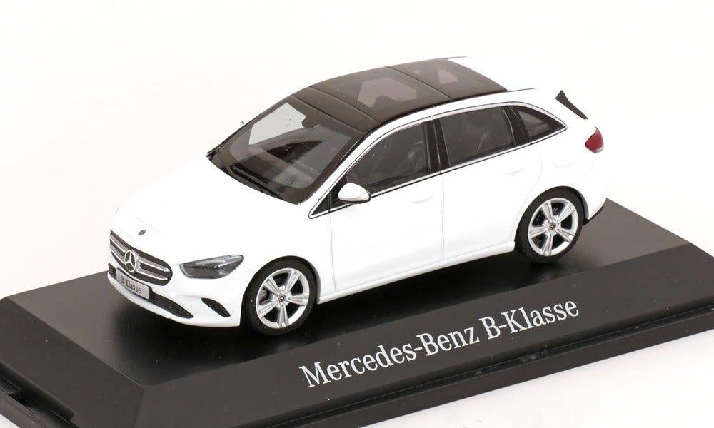 Mercedes Benz B-Klasse W247 2018 Wit Herpa 1:43, Ophalen of Verzenden, Nieuw, Auto, Overige merken