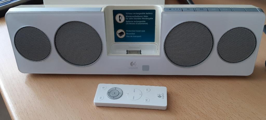 Logitech Pure-Fi Anywhere 2 met Bluetooth Docking Streamer, Overige merken, Overige typen, Ophalen of Verzenden, Zo goed als nieuw