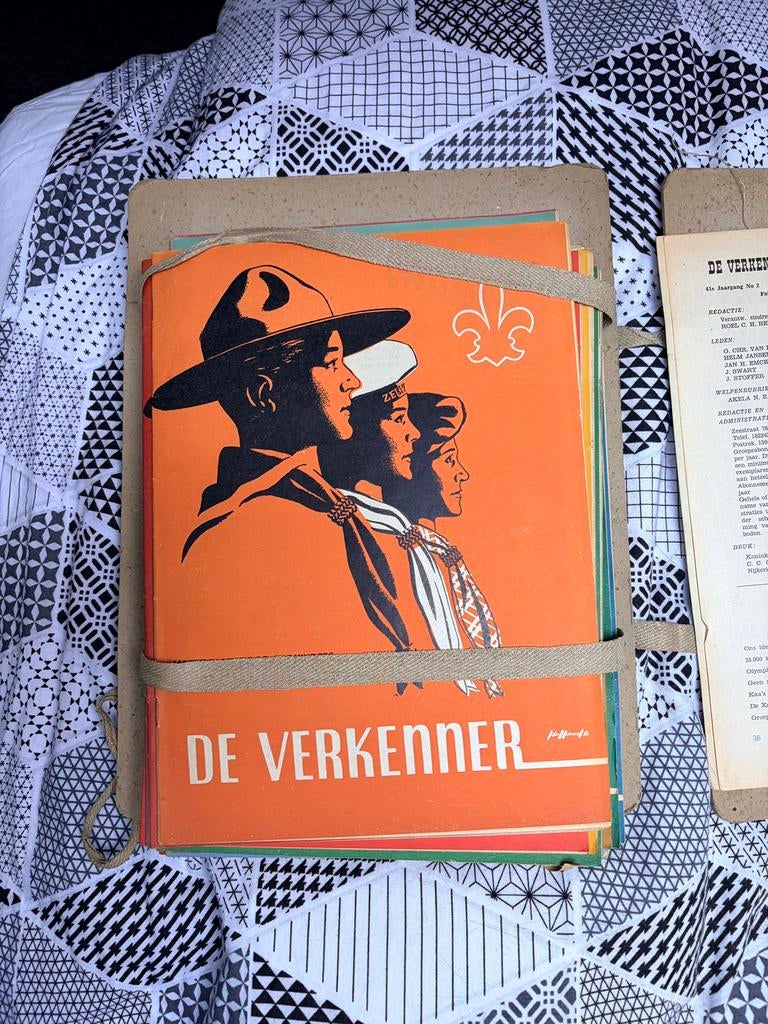 Padvinder boekjes 1955, 1956 en 1957, Verzamelen, Scouting, Ophalen of Verzenden, Gebruikt, Boek of Tijdschrift