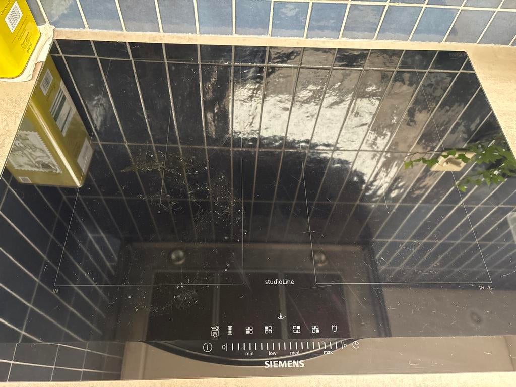 Siemens studioLine kookplaat, Ophalen, Gebruikt, 4 kookzones, Inbouw