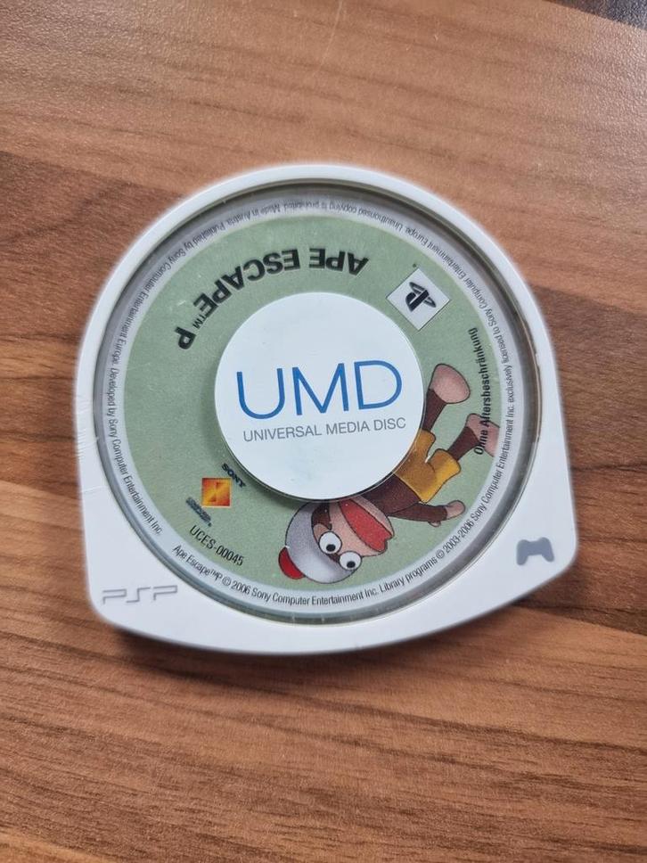 Ape escape, Spelcomputers en Games, Games | Sony PlayStation Portable, Zo goed als nieuw, Avontuur en Actie, 1 speler, Vanaf 3 jaar