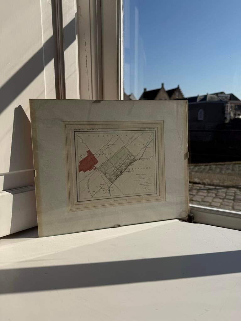 Kuyperkaart Voorburg 1867 - Historische Landkaart, Ophalen, 1800 tot 2000, Nederland, Landkaart