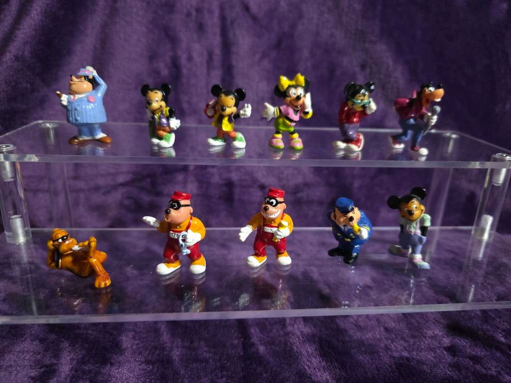 Compleet Micky und seine freundeKinder Surprise 11 figur, Ophalen of Verzenden, Zo goed als nieuw, Hardplasticfiguren