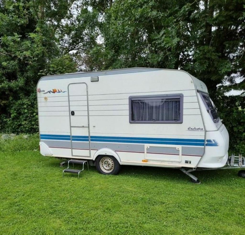 Hobby 400, Caravans en Kamperen, Caravans, Rondzit, Hobby, Tot en met 2, 750 - 1000 kg