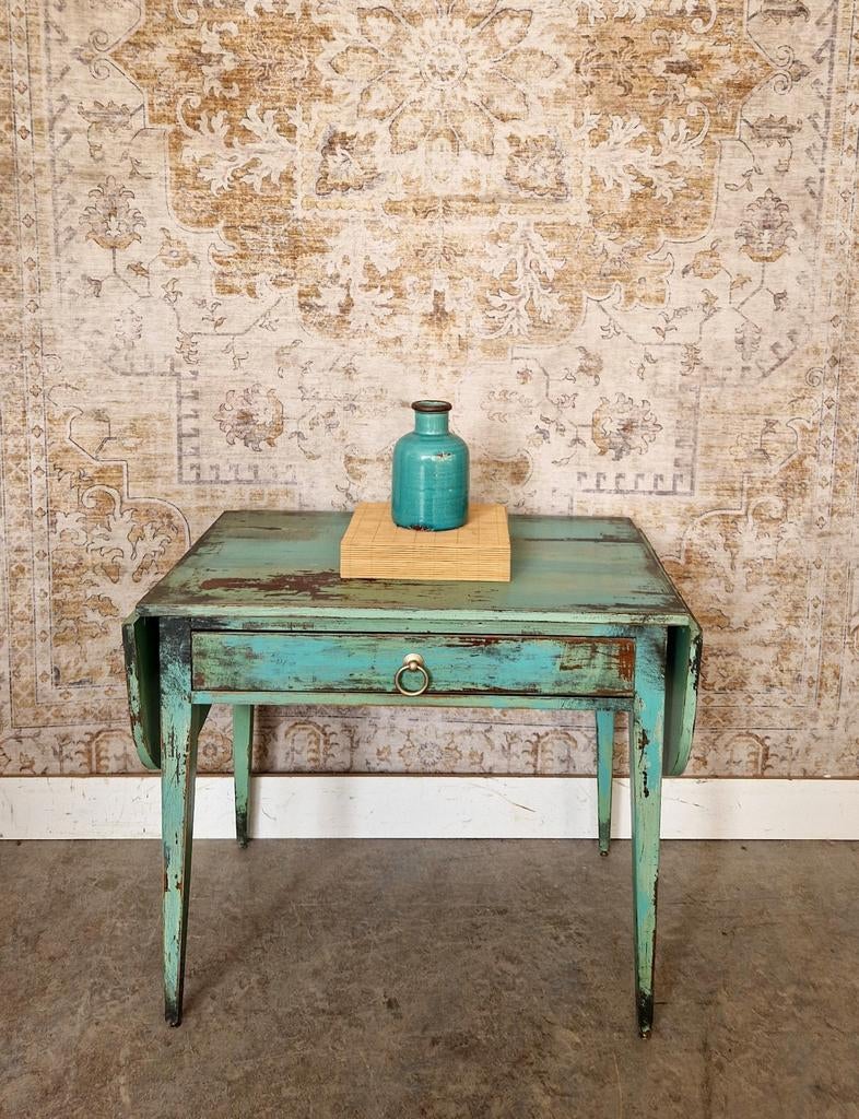 India Ibiza ladekastje/ vintage look bijzettafel, Huis en Inrichting, Ophalen, Mina Donyavi Meubels, Zo goed als nieuw, 5363st