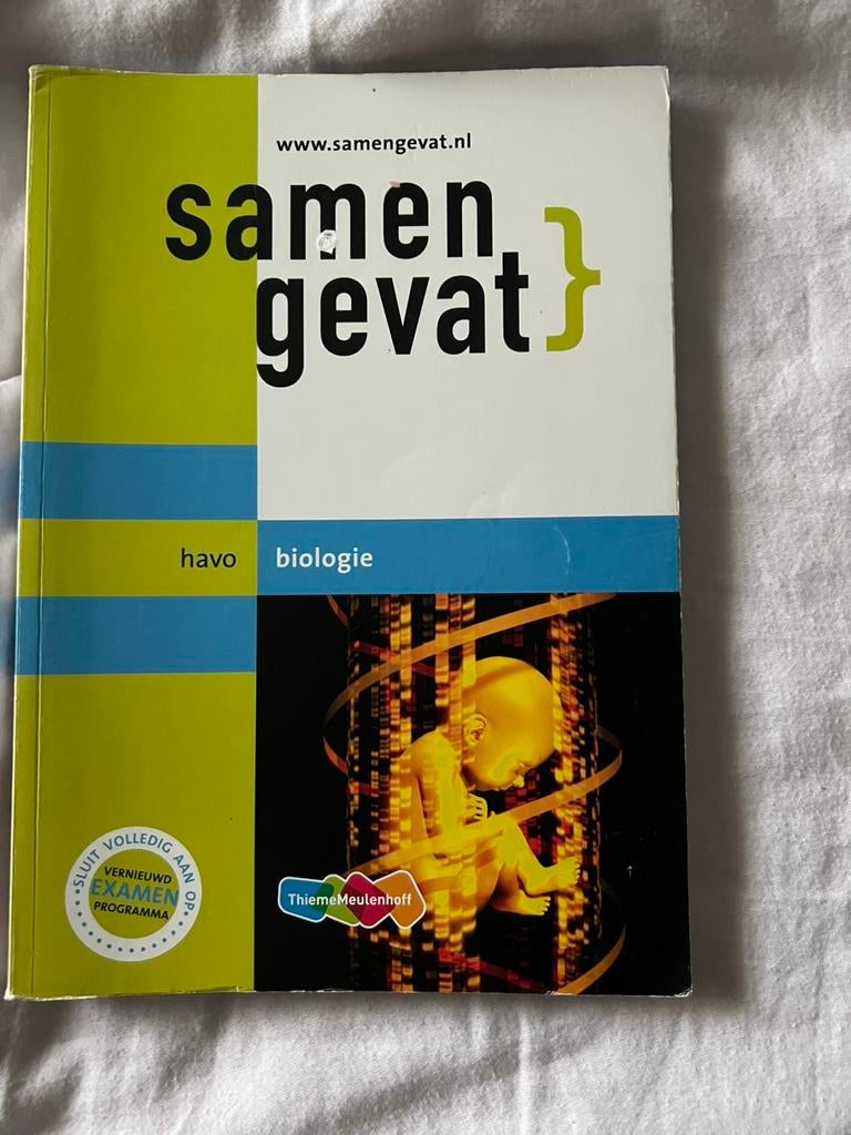 Samenvatting biologie havo, Ophalen, Zo goed als nieuw