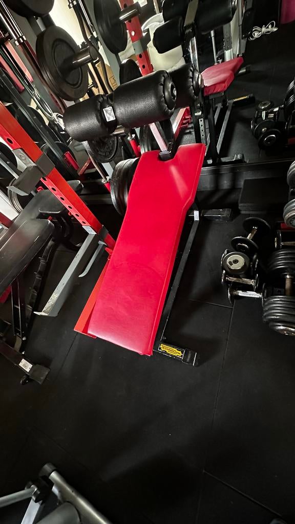 Sport bankje’s, Sport en Fitness, Fitnessapparatuur, Gebruikt, Overige typen, Armen, Benen, Borst, Buik, Rug, Metaal, Ophalen