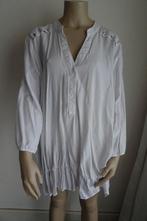 witte blouse maat 50 van M&S, Ophalen, Wit, Maat 46/48 (XL) of groter, Zo goed als nieuw