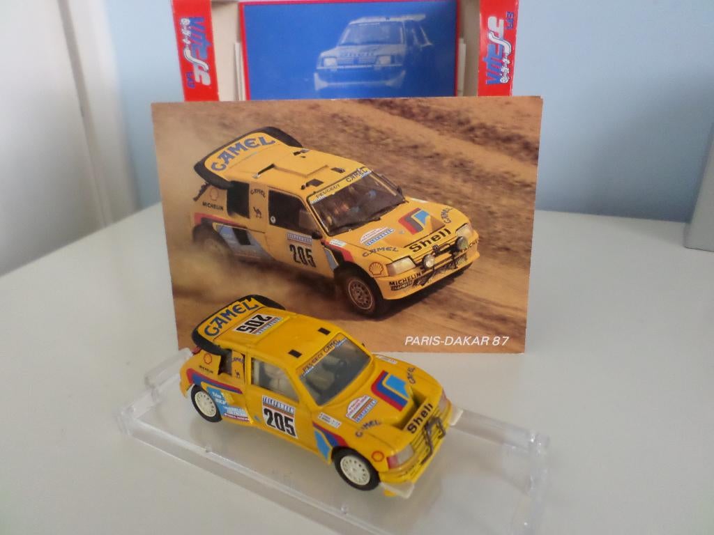 peugeot 205 Turbo 16 rally 1987 Dakar, Ophalen of Verzenden, Nieuw, Auto, Overige merken