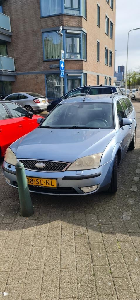 Ford Mondeo 1.8 16V 92KW Wagon 2006 Grijs, Auto's, 13 km/l, Zwart, 4 cilinders, Origineel Nederlands