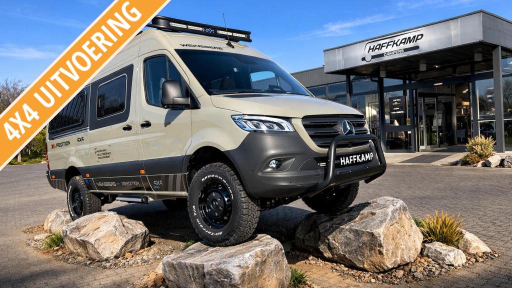 Weinsberg X-Pedition Mercedes Sprinter 4x4 edition, Caravans en Kamperen, Campers, Automaat, Tot en met 2, Diesel, Particulier