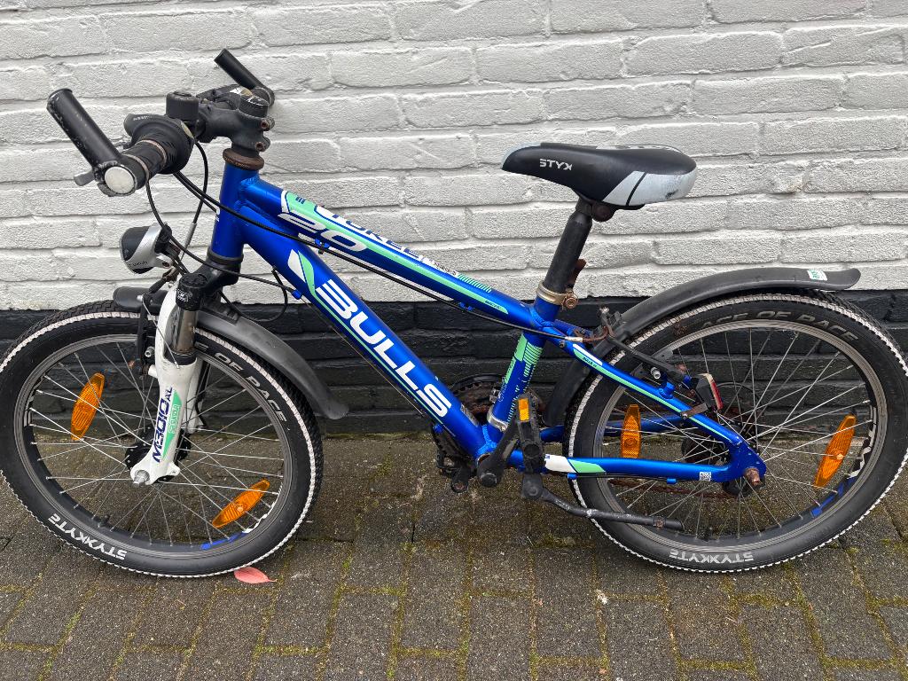 Kinderfiets, Fietsen en Brommers, Fietsen | Kinderfietsjes, Ophalen, Gebruikt, 20 inch of meer, Bulls Tokee