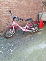 Roze Puky fiets 18 inch, Fietsen en Brommers, Ophalen, Gebruikt, Puky, Handrem