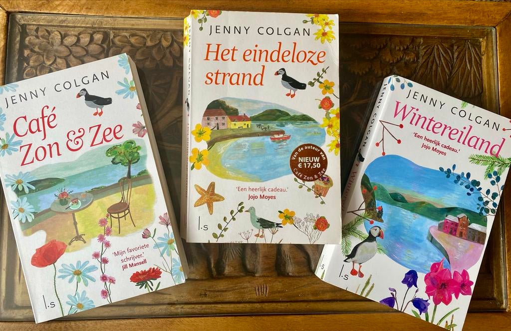 Trilogie Jenny Colgan: Café Zon & Zee, Het Eindeloze Strand, Boeken, Ophalen of Verzenden, Gelezen, Nederland