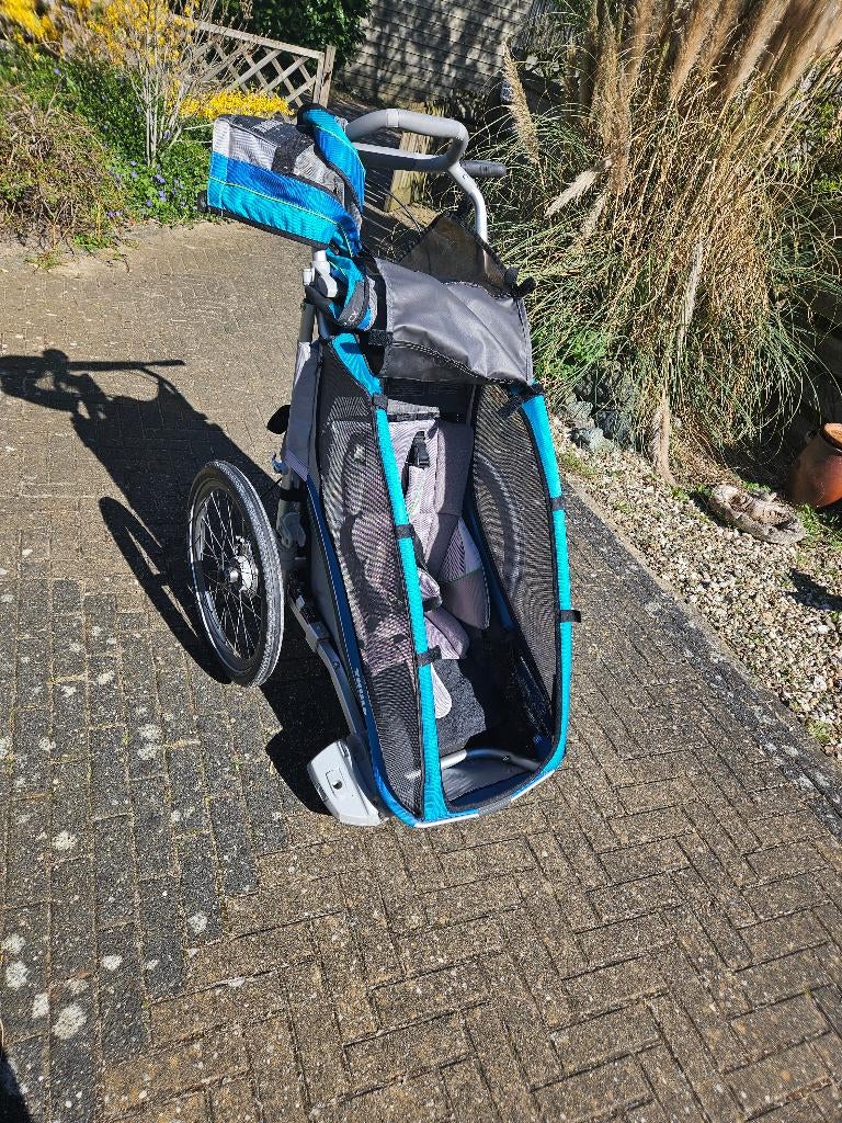 Thule Chariot CX 1 fietskar/wandelwagen/ hardloopwagen, Fietsen en Brommers, Fietsaccessoires | Aanhangers en Karren, Ophalen