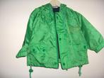 Goedkoop glad gevoerd groen zomerjasje jasje met capuchon 74, Gebruikt, Jongetje of Meisje, Ophalen of Verzenden, Jasje