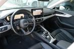Audi A4 35 TFSI S-line S-tronic 150PK Navi Viritual Matrix L, 4 cilinders, A4, Zwart, Leder