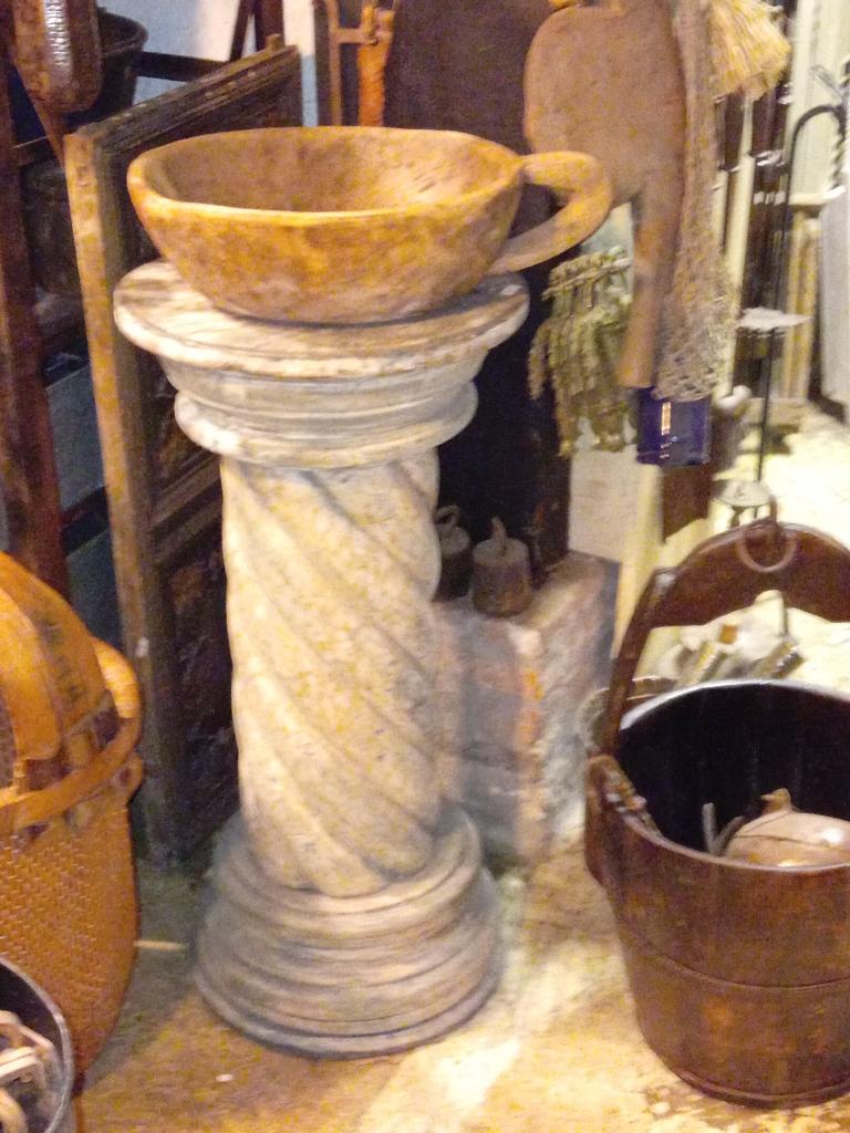 Vintage antiek: Blauwe kast, Antiek en Kunst, Ophalen