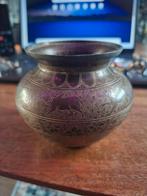 Brons potje met erotische voorstelling, Antiek en Kunst, Ophalen