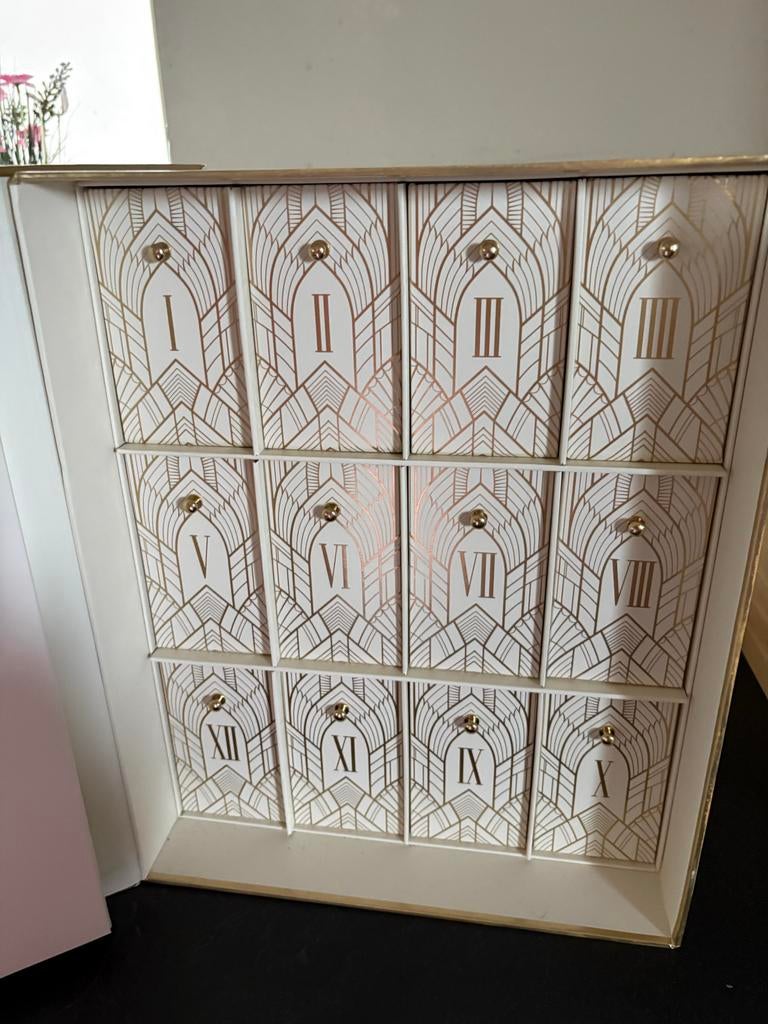 Advent kalender, Huis en Inrichting, Woonaccessoires | Klokken, Ophalen, Zo goed als nieuw