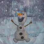 Servet Disney Frozen Olaf 33 x 33 cm, Materiaal, ., Nieuw, Ophalen of Verzenden