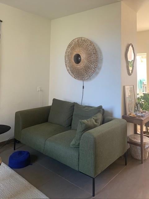 Bank, Huis en Inrichting, Banken | Bankstellen, Ophalen, Gebruikt, 150 tot 200 cm, Tweepersoons