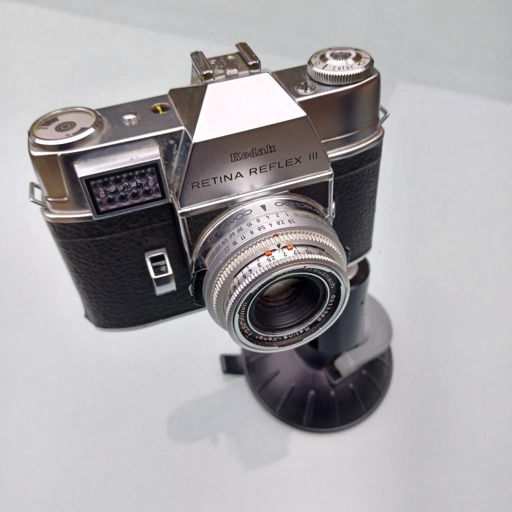 Vintage Kodak Retina III reflex 35mm camera, Ophalen of Verzenden, Gebruikt, Spiegelreflex, Kodak