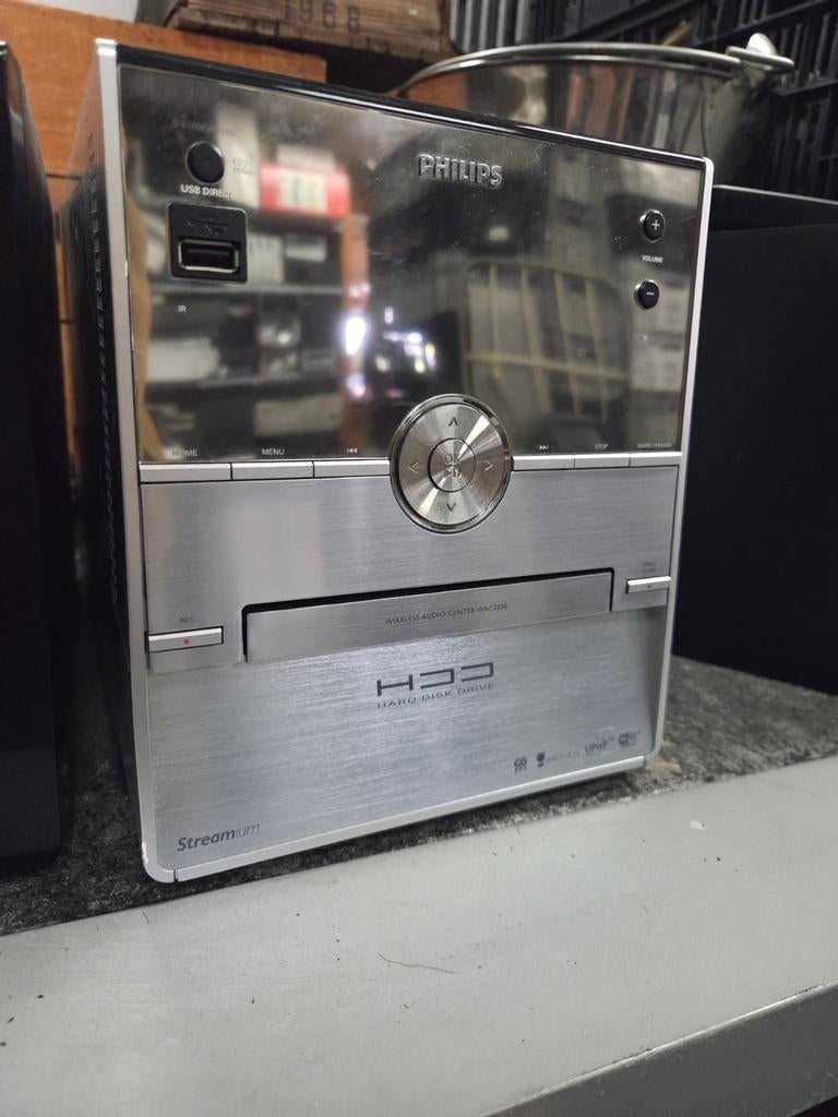 Philips Streamium microset met HDD, Ophalen of Verzenden, Cd-speler, Philips, Microset