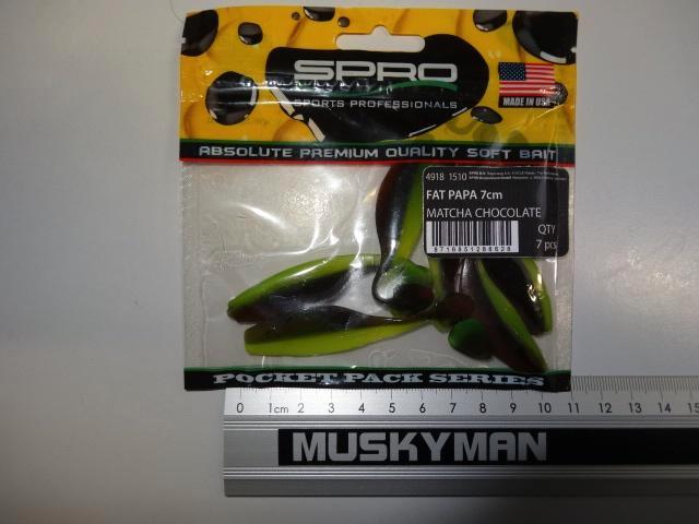 Kunstaas: Spro Fat Papa 7 cm shads, Watersport en Boten, Hengelsport | Roofvissen, Nieuw, Overige typen, Verzenden