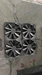 4 NZXT fans 120mm, Computers en Software, Computerkoelers, Ophalen of Verzenden, Zo goed als nieuw, Luchtkoeling