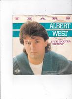 Single Albert West - Tears, Ophalen of Verzenden, Gebruikt, Pop