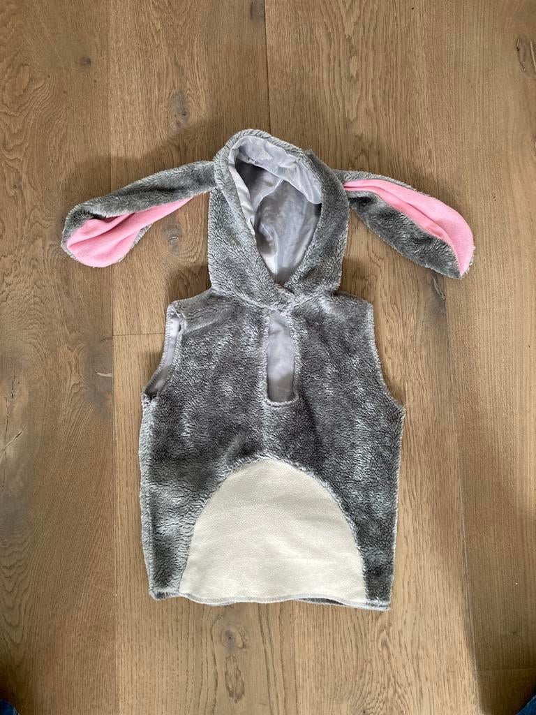 Konijn/haas verkleedpakje, Kinderen en Baby's, Carnavalskleding en Verkleedspullen, Ophalen of Verzenden, Gebruikt, 104 of kleiner
