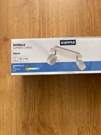 Gamma Salerno duobalk met 2 spots, geïntegreerd LED, Metaal of Aluminium, Nieuw, Ophalen of Verzenden, Led