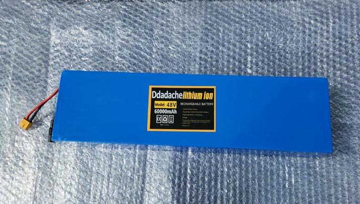 48V 60AH lithium accu (scootmobiel fiets scooter), Auto-onderdelen, Accu's en Toebehoren, Nieuw, Ophalen of Verzenden