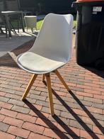 4 nette eetkamer kuipstoelen met comfort, Huis en Inrichting, Stoelen, Ophalen, Kunststof, Wit, Zo goed als nieuw