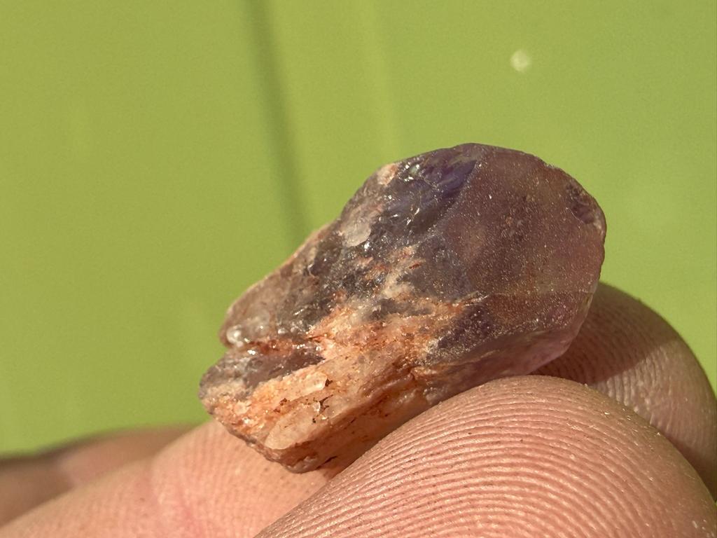 Fantoom Amethist puntje mineralen uit Bolivia V, Ophalen of Verzenden, Mineraal