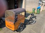 Babboe Big bakfiets met huif, Gebruikt, Huif, 3 kinderen, Ophalen