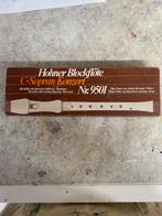 Hohner Blokfluit C-Sopran Konzert Nr. 9501 - Zo goed als nie, Ophalen of Verzenden, Zo goed als nieuw, Sopraan of Sopranino, Met koffer, hoes of etui
