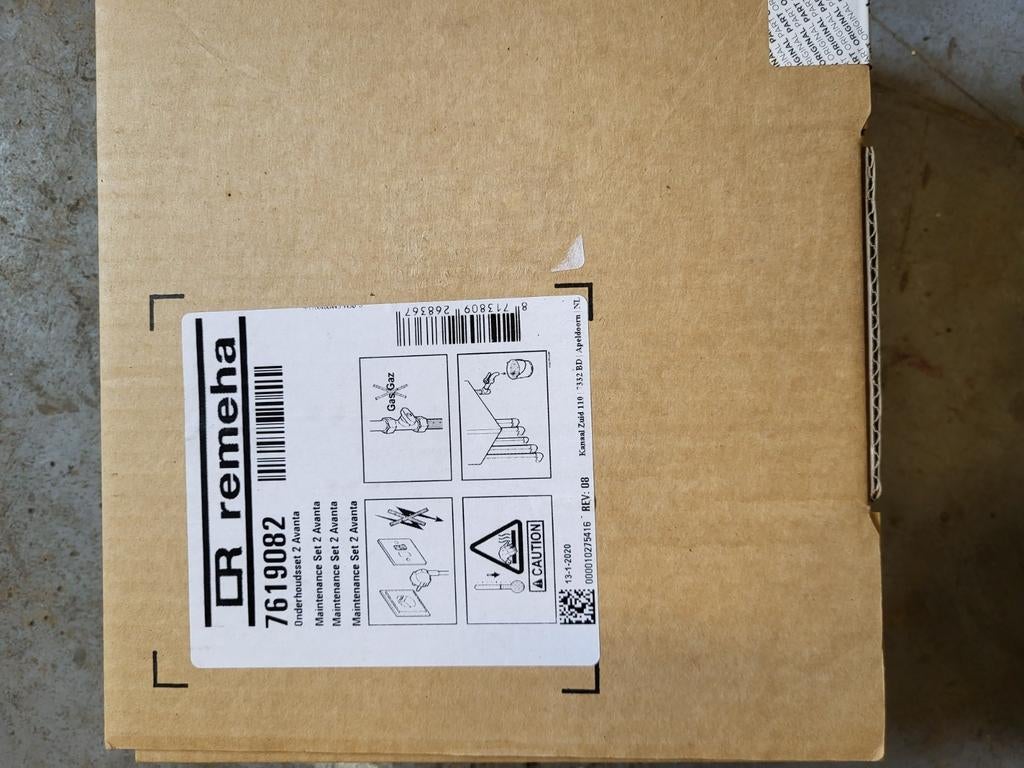 Onderhouds set remeha avanta., Ophalen of Verzenden, Nieuw