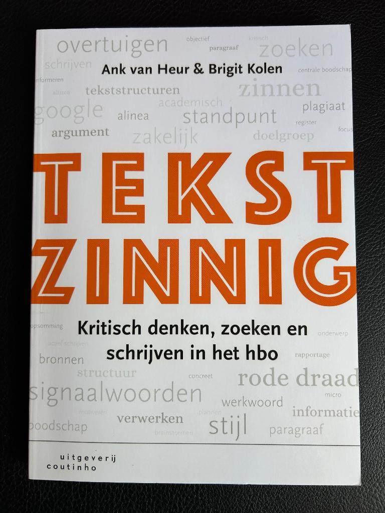 Tekstzinnig kritisch denken, zoeken en schrijven in het HBO, Boeken, Ophalen of Verzenden, Alpha, Zo goed als nieuw, HBO