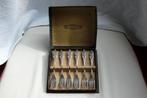 gebaksvorkjes,1936, 6x, origineel doosje, verzilverd gero 90, Ophalen of Verzenden, Gebruikt, Rvs of Chroom, Los bestek