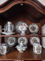 Delfts polychroom handwerk servies, Antiek en Kunst, Ophalen