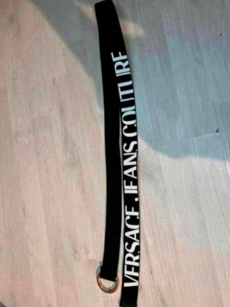Versace jeans couti irf riem zalando, Ophalen of Verzenden, Zo goed als nieuw, Zwart